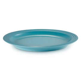 LE CREUSET オーバル　 27cm 　カリビアンブルー Dinner Plate Le Creuset Caribbean Blue 27 cm (4-piece) | Cookwarestore